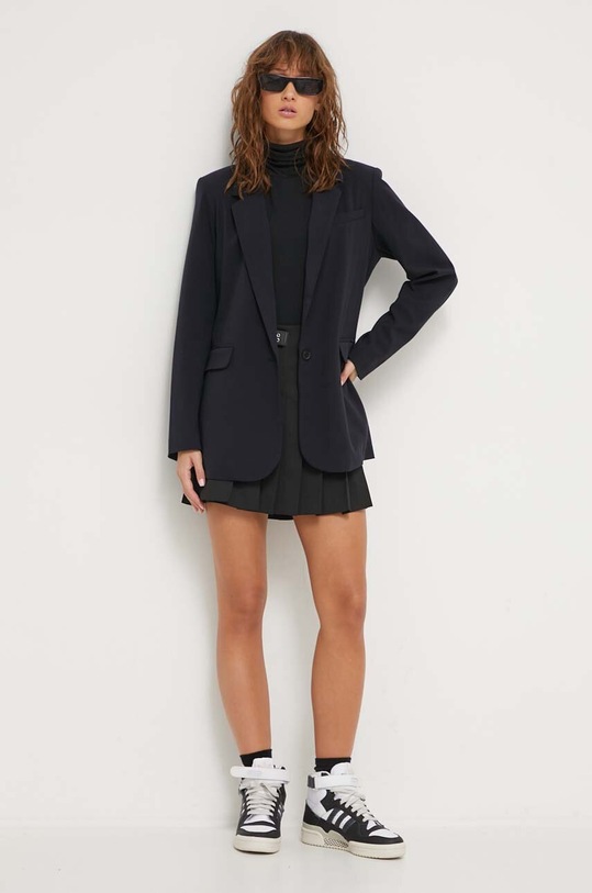 Abercrombie & Fitch marynarka KI144.3180.900 czarny AW23