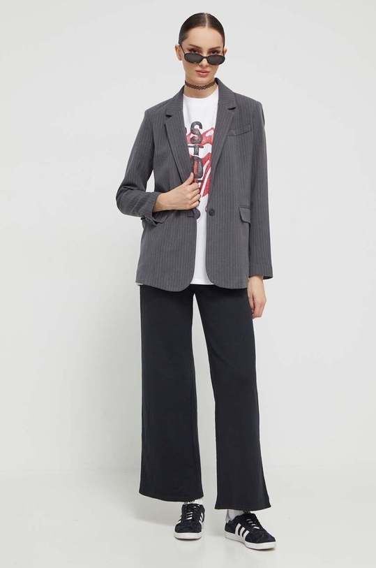 Abercrombie & Fitch marynarka KI144.3191.907 szary AW23