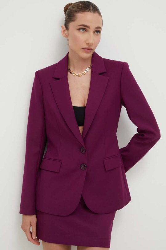 Patrizia Pepe marynarka fioletowy 8S0461.A106