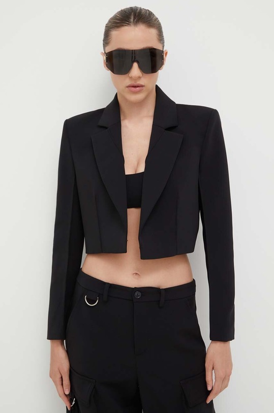 Patrizia Pepe zakó szövet fekete 8S0467.A6F5