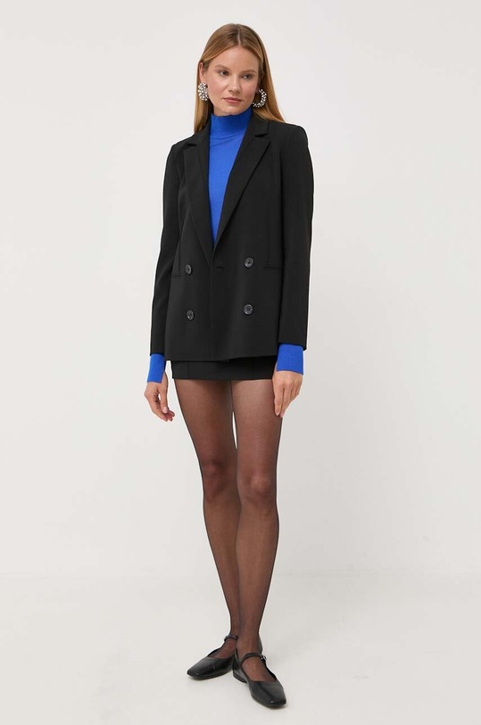 Patrizia Pepe zakó 8S0468.A6F5 fekete AW23