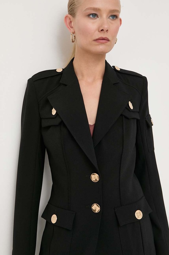 Elisabetta Franchi marynarka GI07136E2 czarny
