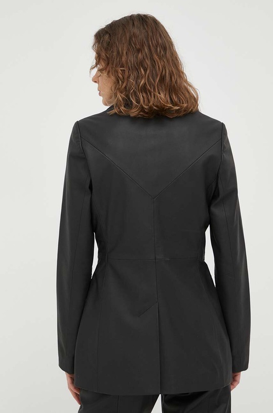 Îmbrăcăminte Remain sacou de piele 501125100 negru