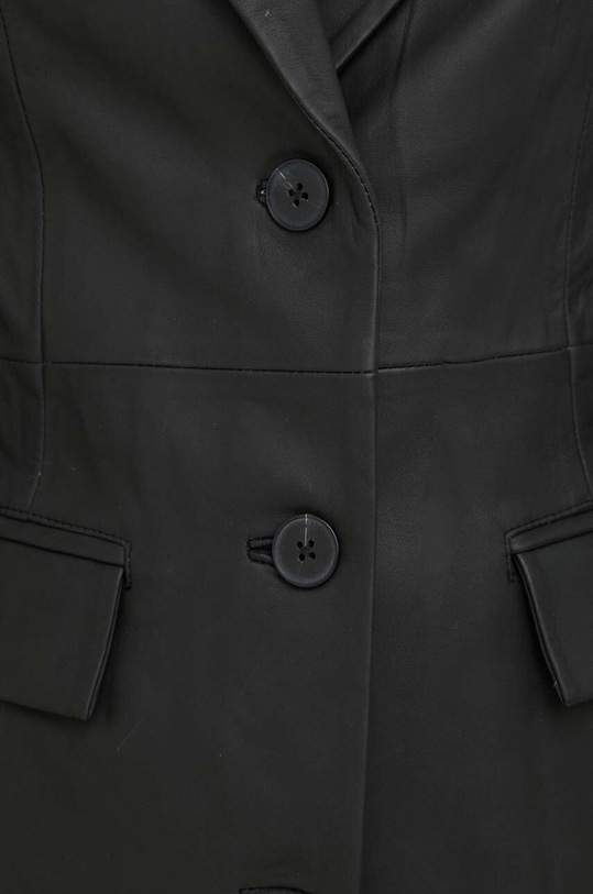 Remain sacou de piele 501125100 negru