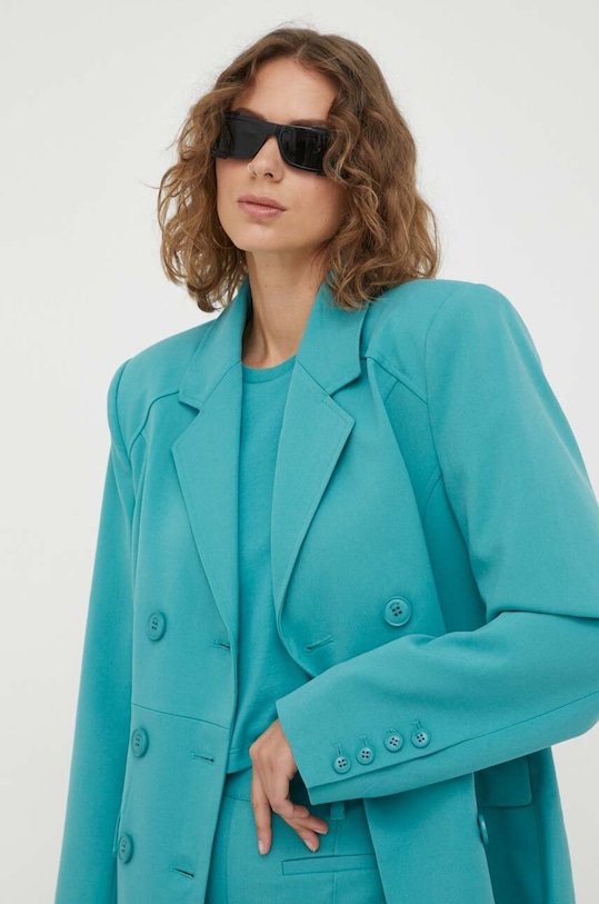 Îmbrăcăminte Gestuz sacou Caisa 10908148 turcoaz