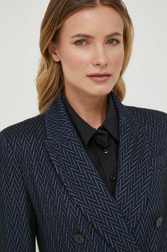 Sako s prímesou vlny Emporio Armani tmavomodrá 6R2G8F.2JGLZ