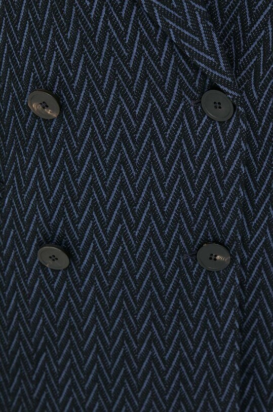 Піджак з домішкою вовни Emporio Armani 6R2G8F.2JGLZ темно-синій