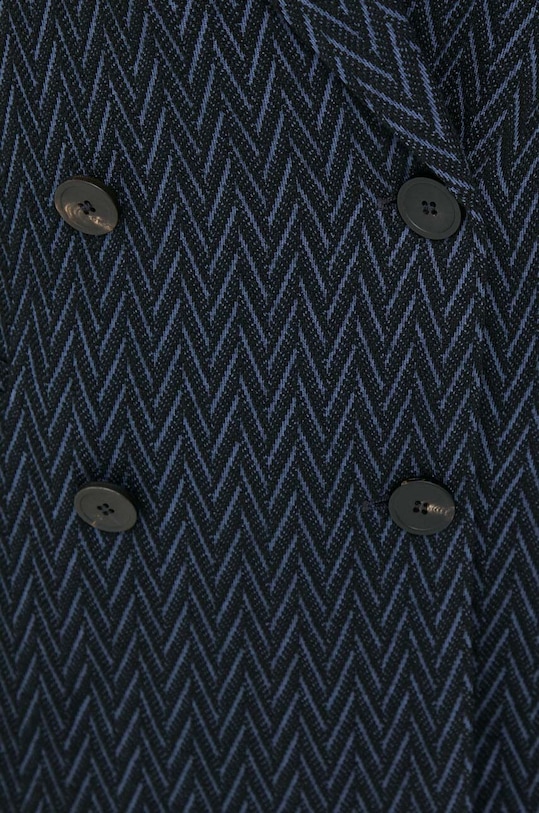Sako s prímesou vlny Emporio Armani 6R2G8F.2JGLZ tmavomodrá