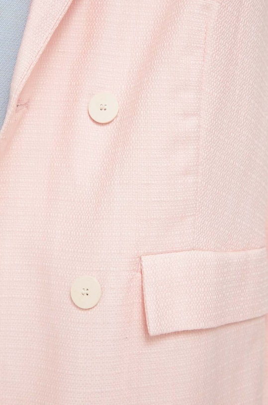 Stine Goya marynarka bawełniana SG5173 różowy
