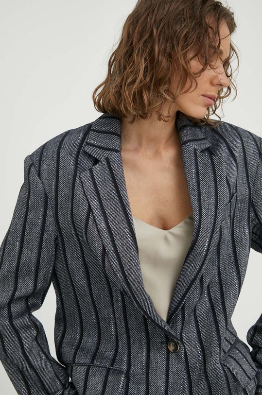 Suknjič s primesjo lanu Day Birger et Mikkelsen DAY65242585 siva