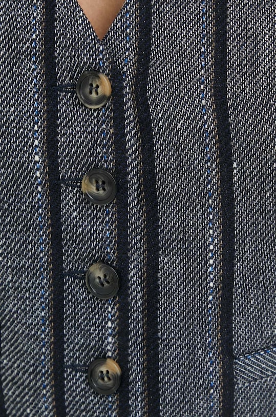 Жилетка з домішкою льону Day Birger et Mikkelsen DAY65242624 чорний