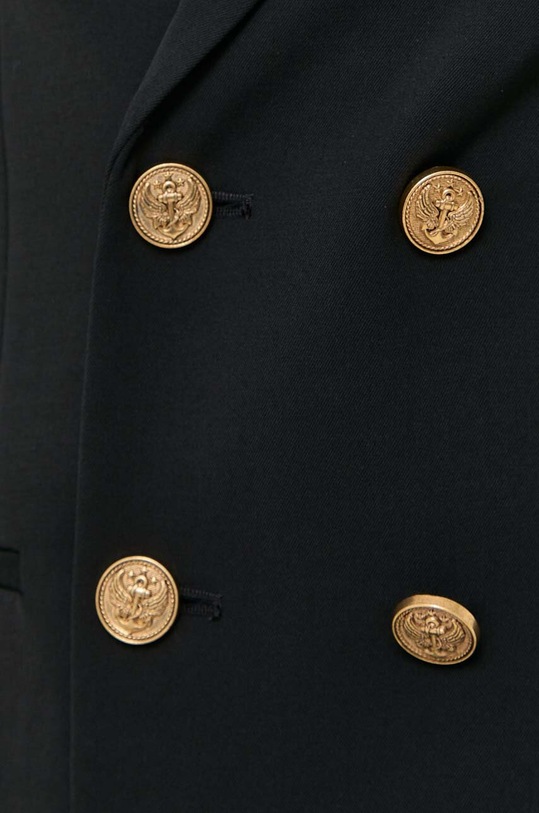 Sako s primjesom vune Red Valentino 3R3CEE05WBP crna