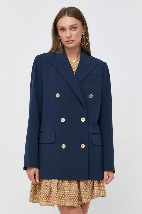 Піджак MICHAEL Michael Kors з підкладкою темно-синій MF3103WENX