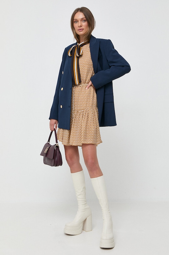 Піджак MICHAEL Michael Kors MF3103WENX темно-синій SS24