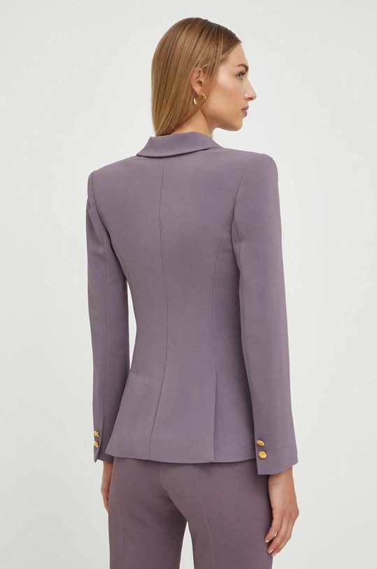 Odzież Elisabetta Franchi marynarka GI07637E2 fioletowy
