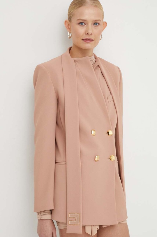 Elisabetta Franchi sacou cu captuseala roz GI09737E2