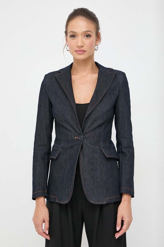 Twinset blazer jeans tessuto blu navy 232TP2390