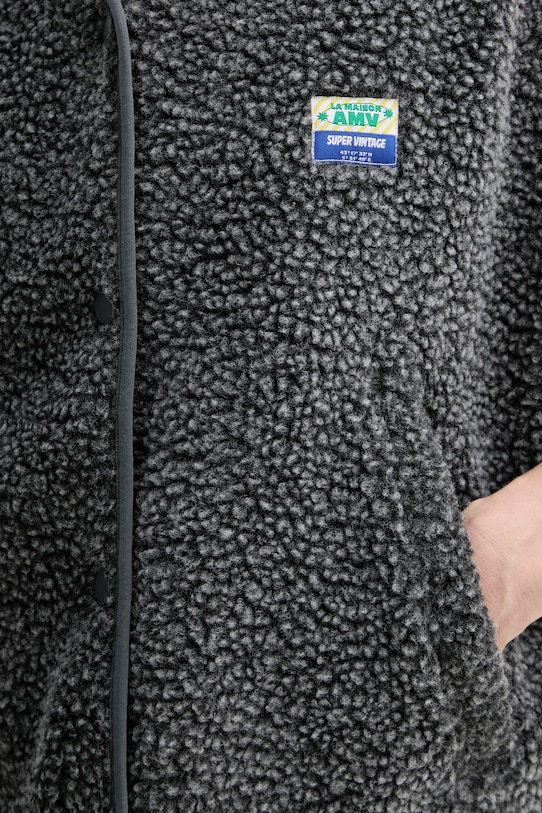 Prsluk American Vintage VESTE AMPLE HOK16BH23 siva