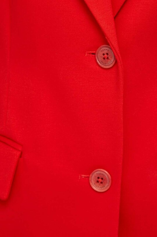 Tommy Hilfiger giacca WW0WW40341 rosso