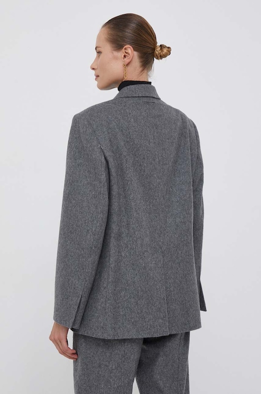 Ρούχα Μάλλινο μπουφάν Calvin Klein K20K205961 γκρί