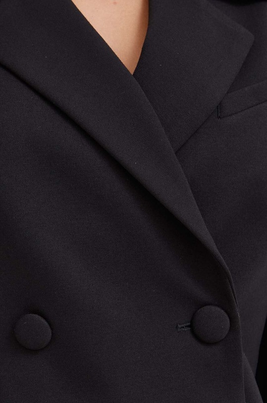 Twinset marynarka z domieszką wełny 232AT2040 czarny