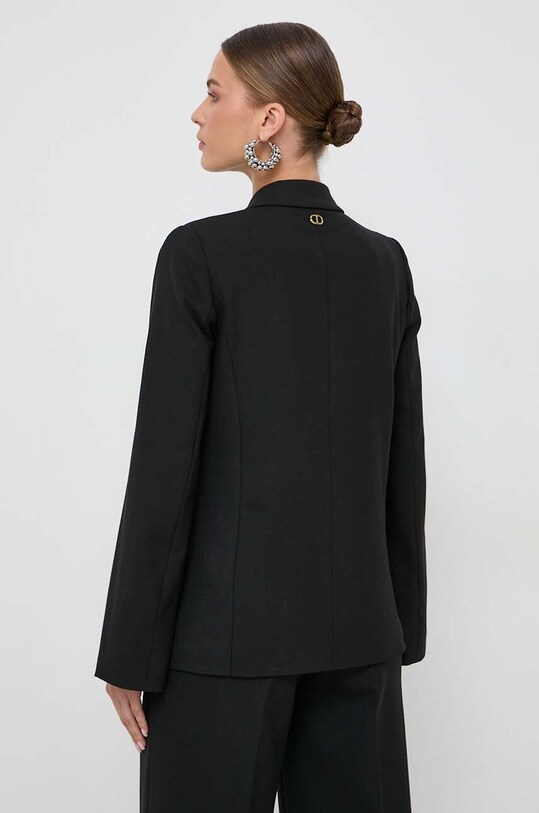 Abbigliamento Twinset blazer con aggiunta di lana 232TT2047 nero