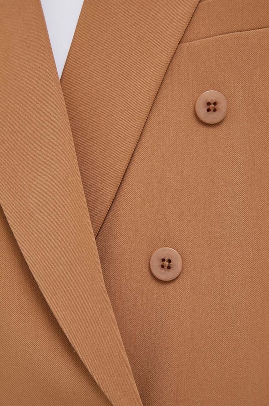 Dkny marynarka UG3JX043 brązowy