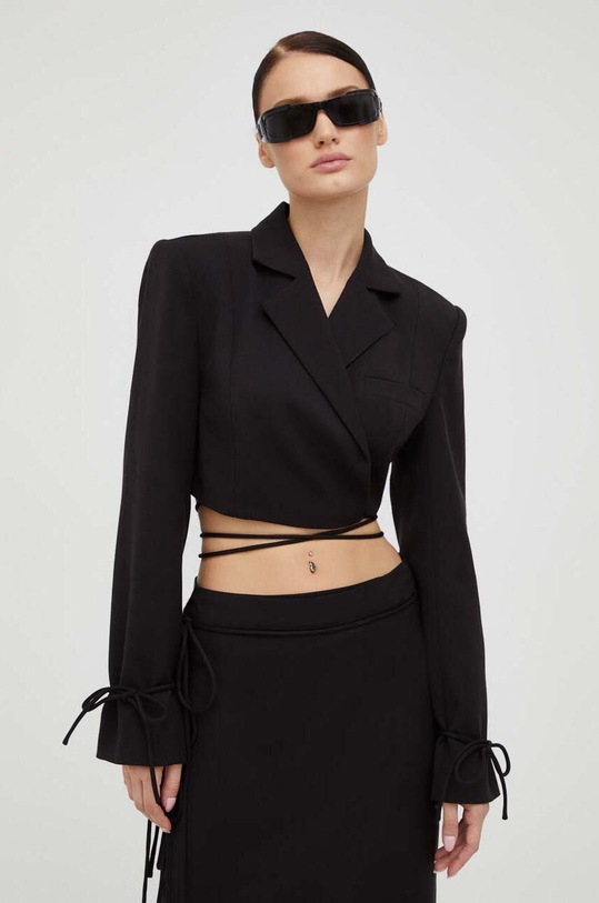 Gestuz marynarka tkanina czarny 10908272