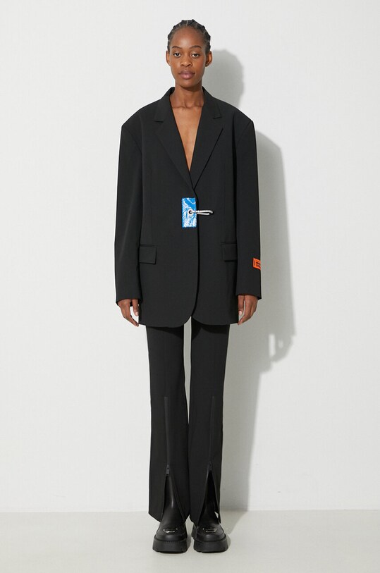 Heron Preston jacket Carabiner Gabardine Blazer HWEN018F23FAB0011000 black AW23