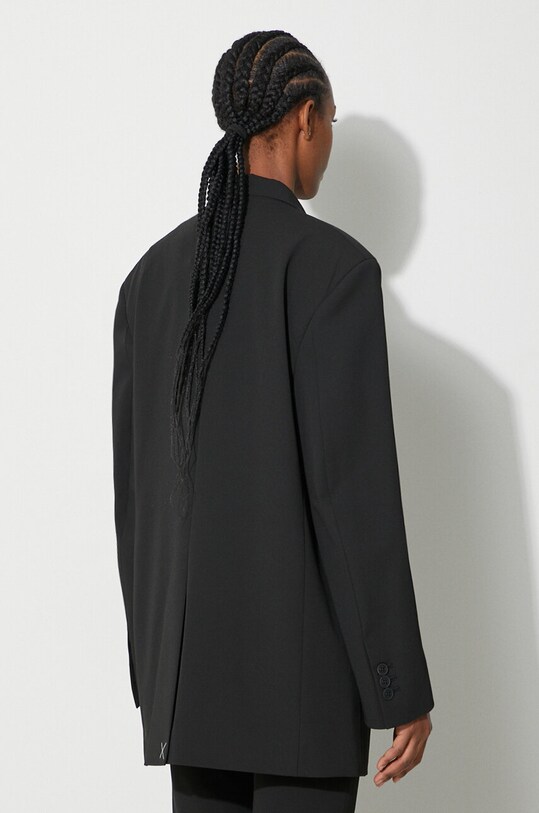 Clothing Heron Preston jacket Carabiner Gabardine Blazer HWEN018F23FAB0011000 black