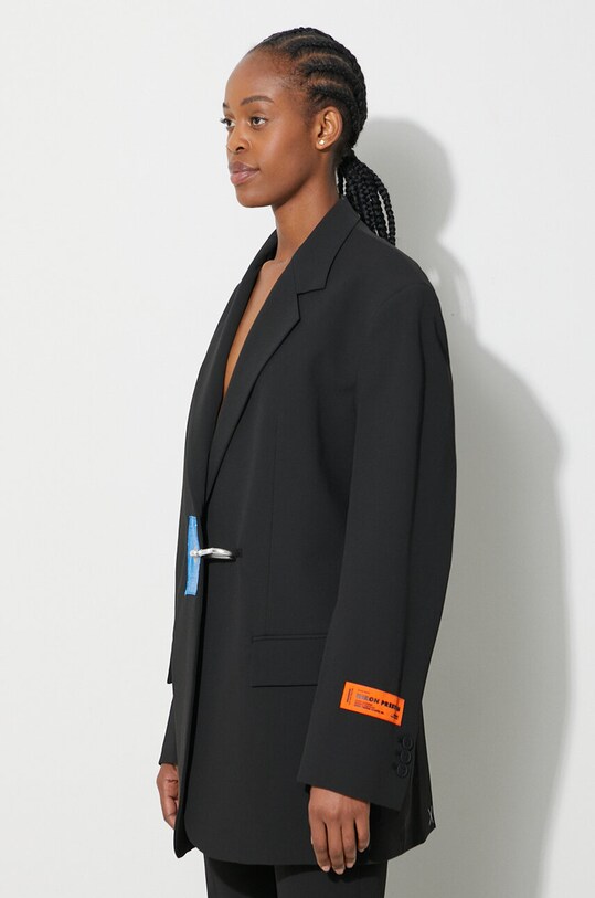 Heron Preston jacket Carabiner Gabardine Blazer black HWEN018F23FAB0011000