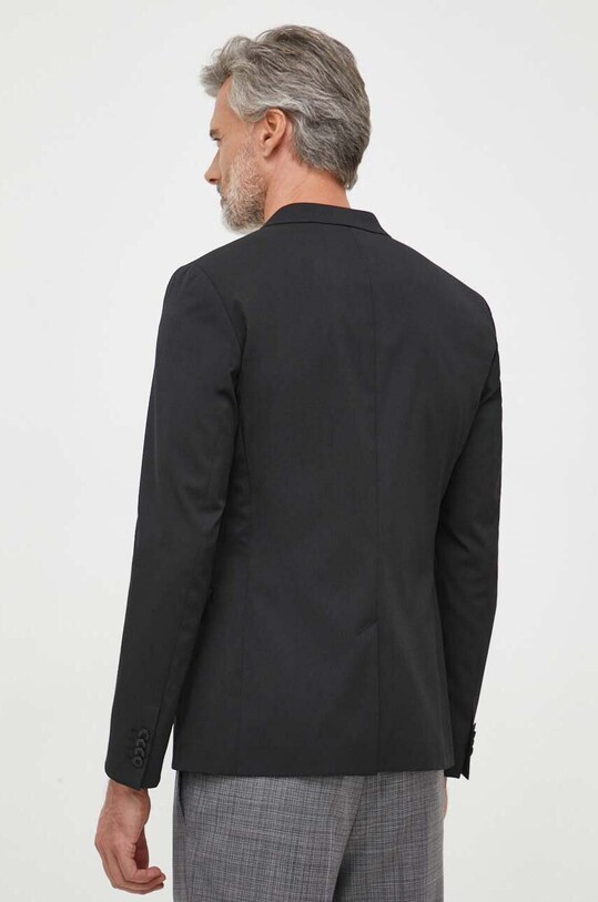 Одяг Піджак з домішкою вовни Calvin Klein K10K109551 чорний