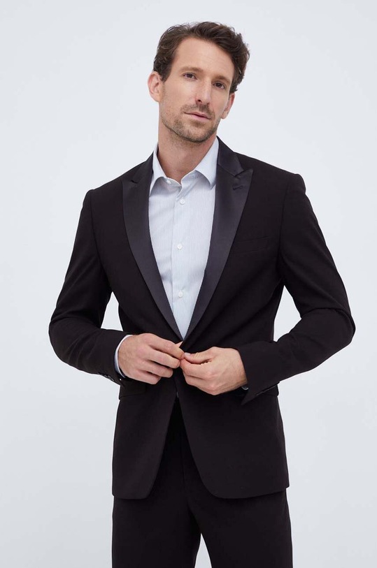 Lindbergh garnitur tkanina czarny 30.605004.BLACK