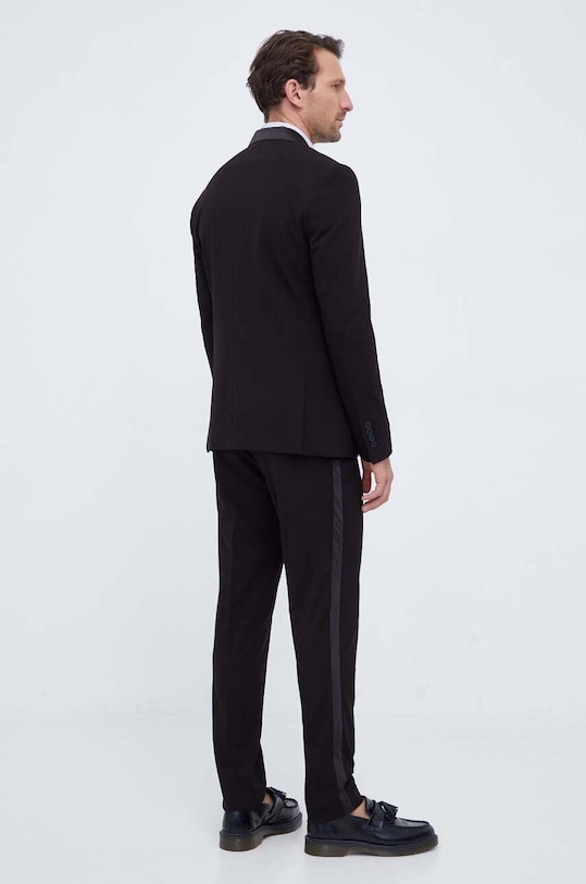 Moška obleka Lindbergh 30.605004.BLACK črna AW25