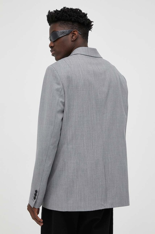 Odzież AllSaints marynarka wełniana ANORI BLAZER MJ199Y szary