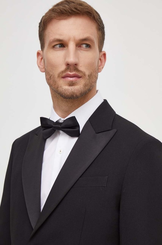 United Colors of Benetton marynarka czarny 2RLGUW00Y.100