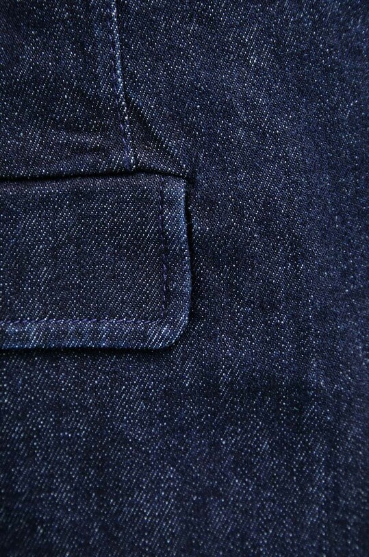 Τζιν μπουφάν Sisley 2FRTSW01M.932 σκούρο μπλε