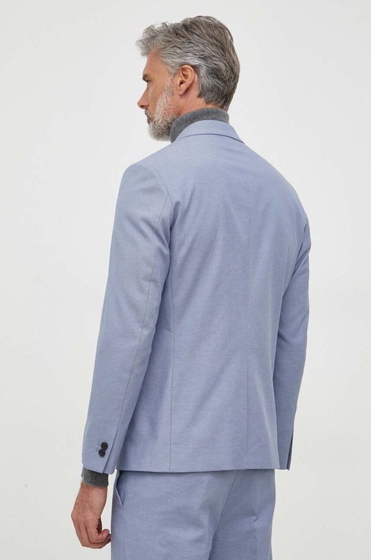 Îmbrăcăminte Sisley sacou 2LAGSW01I.911 albastru