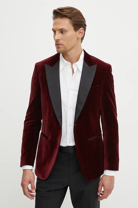 Oblečení Sako BOSS 50484709 burgundské