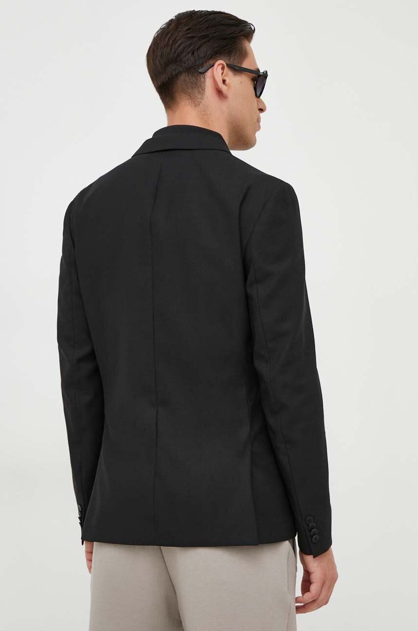 Ρούχα Μάλλινο μπουφάν Calvin Klein K10K109955 μαύρο