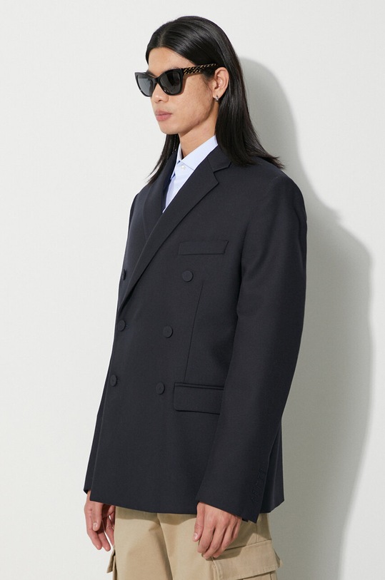 424 giacca in lana blu navy 35424G01.236507