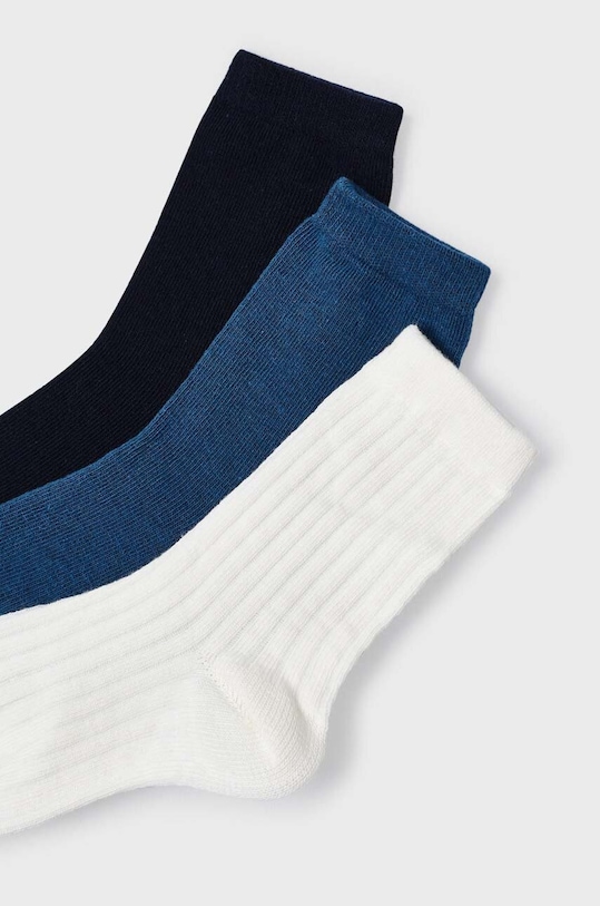 Mayoral skarpetki dziecięce 3-pack 10575.5G.Skarpety niebieski AW23