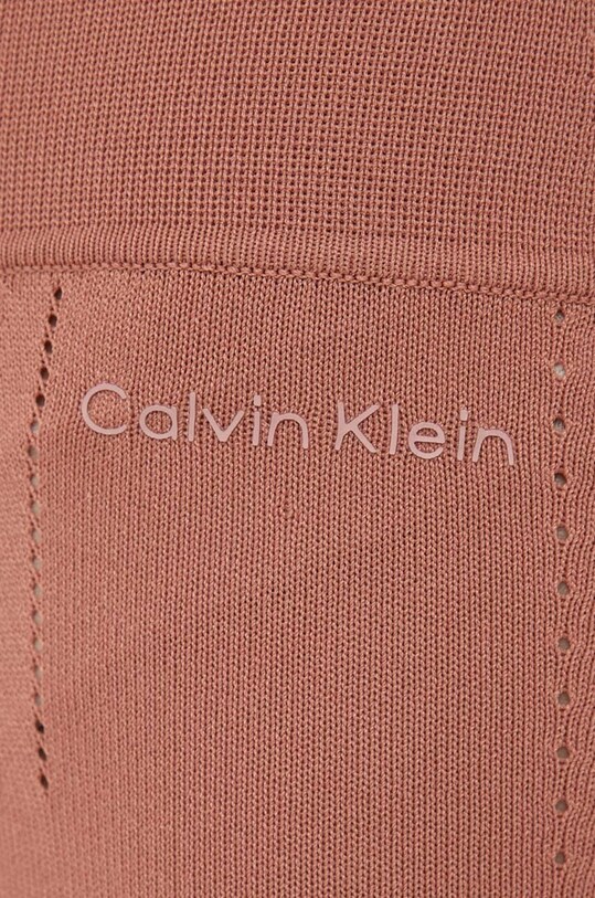 Calvin Klein legginsy pomarańczowy K20K205705