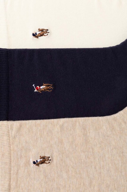 Κάλτσες Polo Ralph Lauren 3-pack 455923549 πολύχρωμο AW23