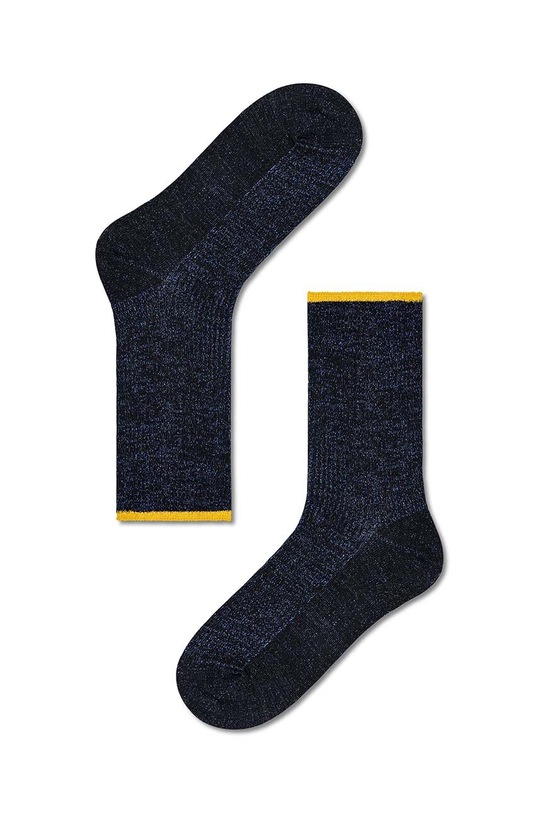 Ponožky Happy Socks Mariona Crew Sock dlhé ponožky tmavomodrá P000177