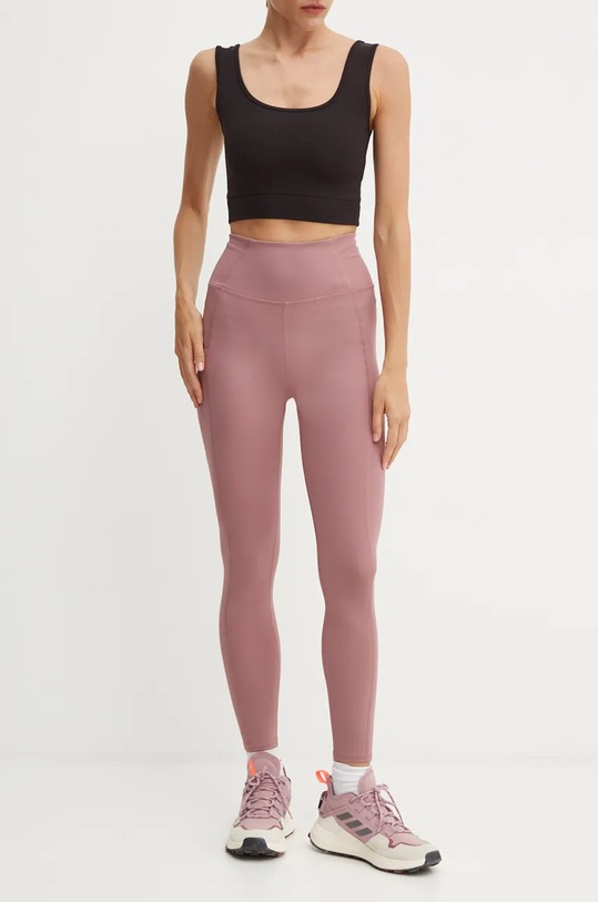 Columbia leggins sport Boundless Trek tricotaj roz 2033514