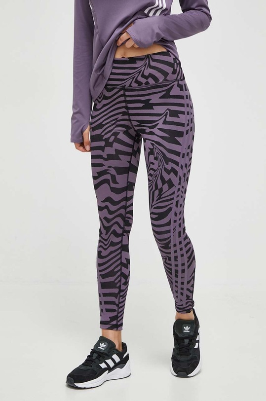 Tréninkové legíny adidas Performance Optime pletenina černá IL1791