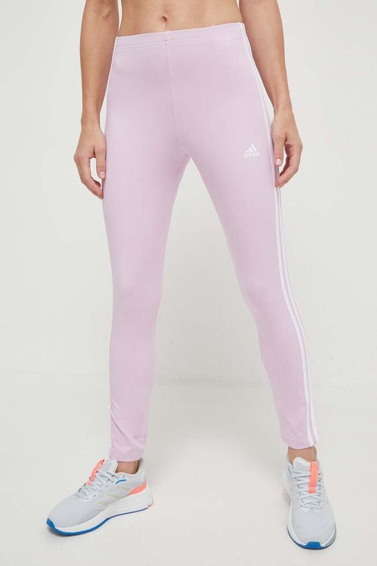 adidas legginsy wzorzyste różowy IL3374