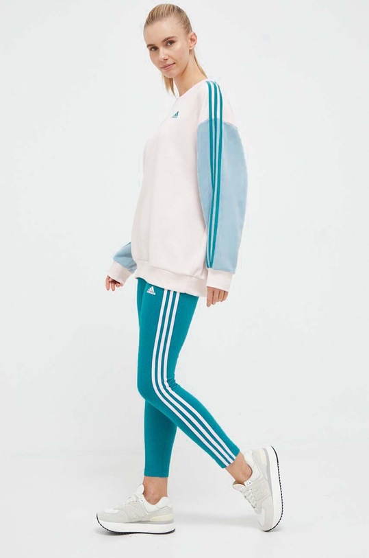 adidas legginsy IL3378 turkusowy AW23