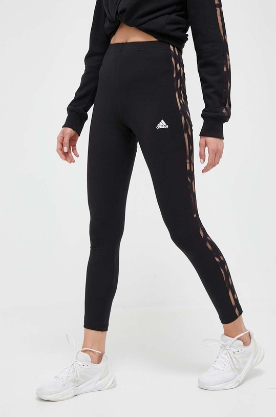 adidas legginsy z elastanem czarny IL5866